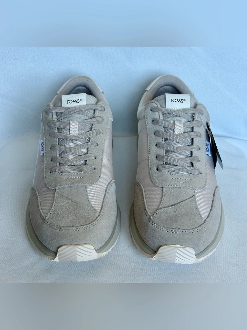 Tom's Wyndon Sneaker Size 9.5 in Shadow Beige Casual Dress Men's